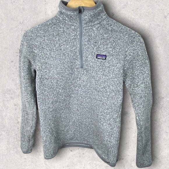 Patagonia Better Sweater Quarter Zip Performance Fleece Pullover Size Small Knit - Picture 9 of 14